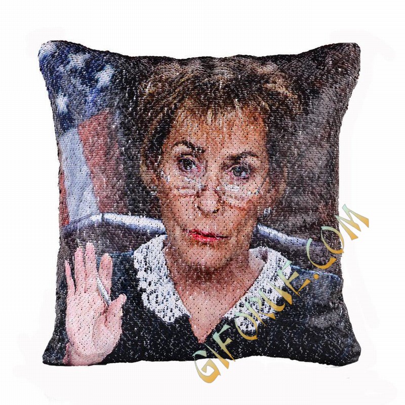 Sequin jeff clearance goldblum pillow